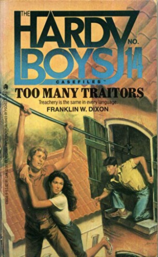 Cover Art for 9780671688042, Too Many Traitors by Franklin W. Dixon