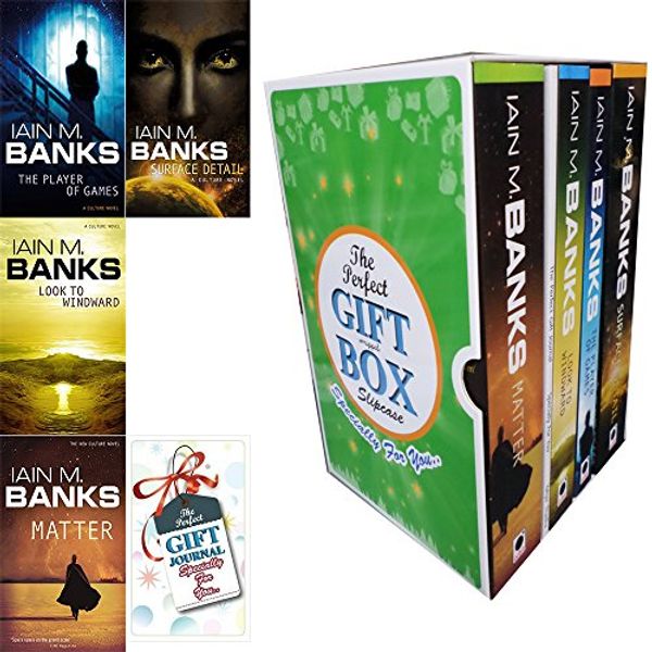 Cover Art for 9789123566167, Iain M. Banks Collection 4 Books Bundles With Journal (Matter,Look To Windward,The Player Of Games,Surface Detail) Gift Wrapped Slipcase Specially For You by Iain M. Banks