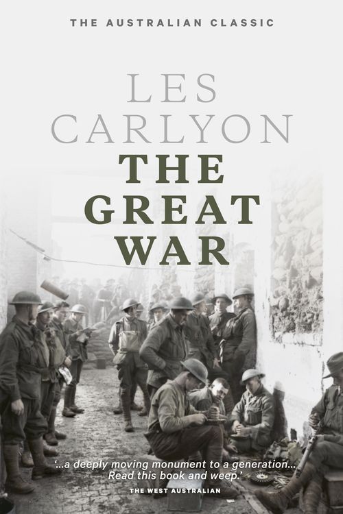 Cover Art for 9781405037990, The Great War by Les Carlyon