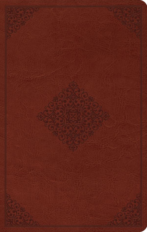 Cover Art for 9781433550287, Large Print Value Thinline Bible-ESV-Ornament Design by Crossway Bibles