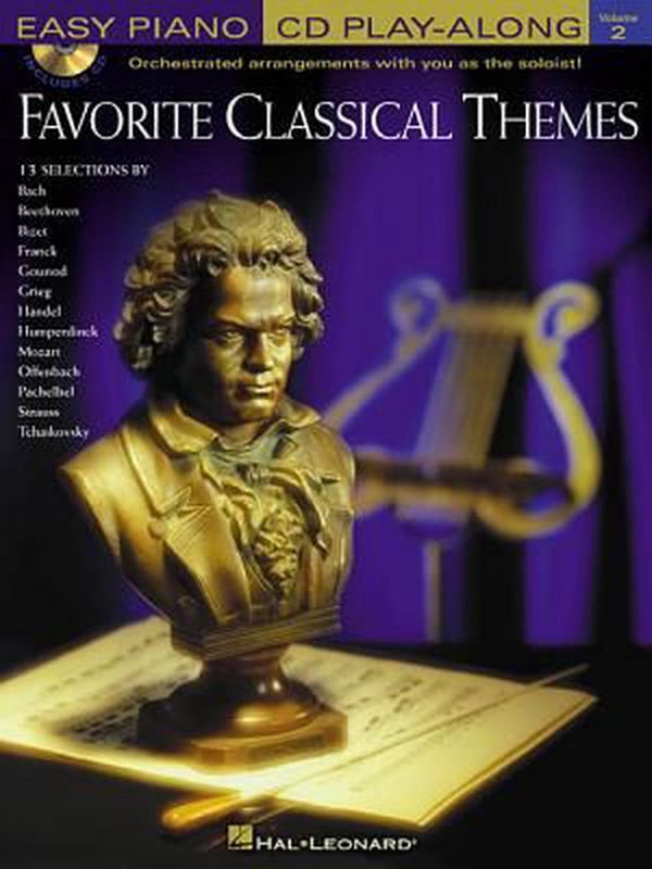 Cover Art for 9780634050886, FAVORITE CLASSICAL THEMES    EASY PIANO CD PLAY-ALONG     VOLUME 2 BK/CD (Easy Piano CD Play-Along (Hal Leonard)) by Various