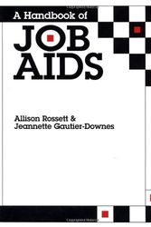Cover Art for 9780883902905, A Handbook of Job Aids by Allison Rossett