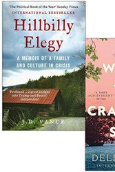 Cover Art for 9789124107277, HILLBILLY ELEGY: A Memoir of a Family and Culture in Crisis By Vance, J. D. & Where the Crawdads Sing By Delia Owens 2 Books Collection Set by J. D. Vance, Delia Owens