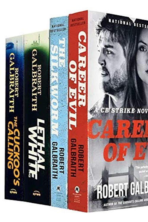 Cover Art for 9789124087425, Cormoran Strike Series 4 Books Collection Set By Robert Galbraith (The Cuckoo's Calling, The Silkworm, Career of Evil, Lethal White) by Robert Galbraith