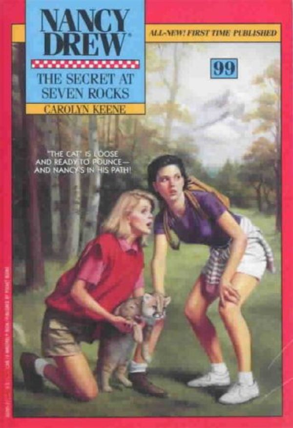 Cover Art for B00CO4JSE4, The Secret at Seven Rocks (Nancy Drew Mysteries Book 99) by Carolyn Keene