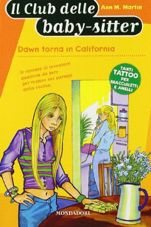 Cover Art for 9788804548263, Dawn torna in California by Ann M. Martin