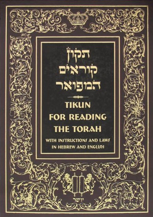 Cover Art for B00H54VW38, Tikkun Korim Hamefoar: Tikun for Reading the Torah with Instructions and Laws in Hebrew and English by Abraham B. Walzer