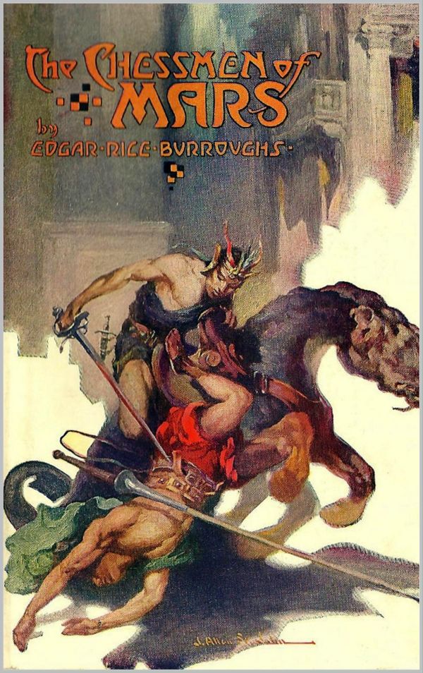 Cover Art for 1230001317015, The Chessmen of Mars by Edgar Rice Burroughs