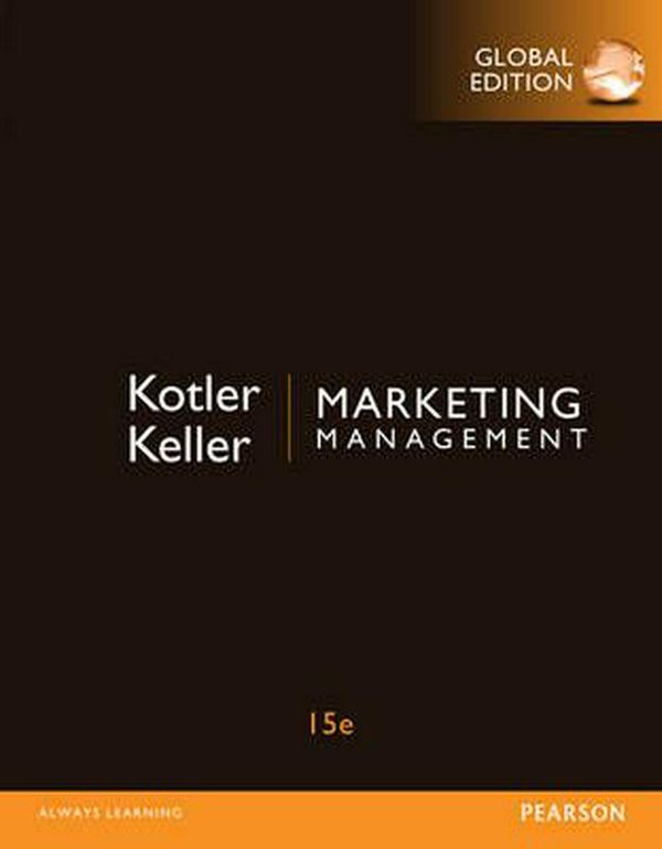 Cover Art for 9781292092621, Marketing Management, Global Edition by Philip Kotler, Kevin Lane Keller