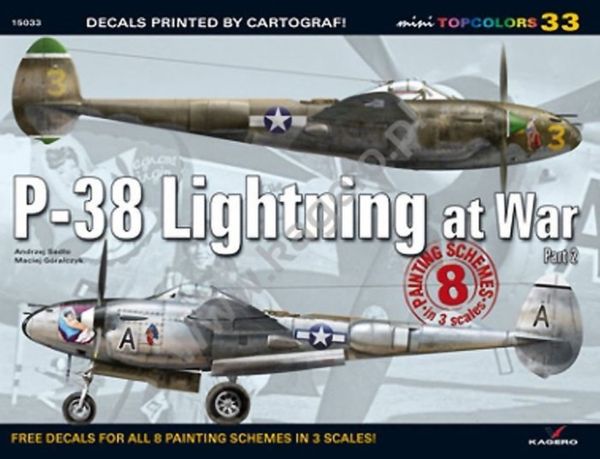 Cover Art for 9788362878482, P-38 Lightning at War, Part 2 by Andrzej Sadlo