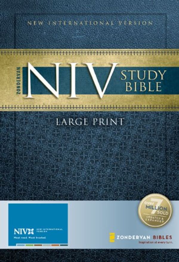 Cover Art for 9780310939221, Zondervan NIV Study Bible: Large Print Edition by Kenneth L Barker