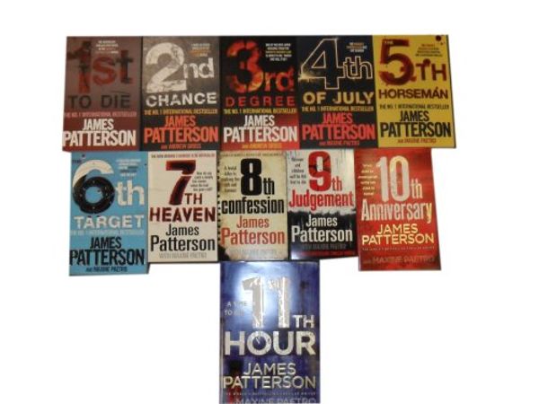 Cover Art for B00880KLB2, James Patterson Collection 11 Books Set Pack. (10th Anniversary, 9th Judgement, 8th Confession, 7th Heaven, the 6th Target, the 5th Horseman, 4th of July, 3rd Degree, 2nd Chance, 1st to Die, (Hardcover) 11th Hour,) (Womens Murder Club)) by 