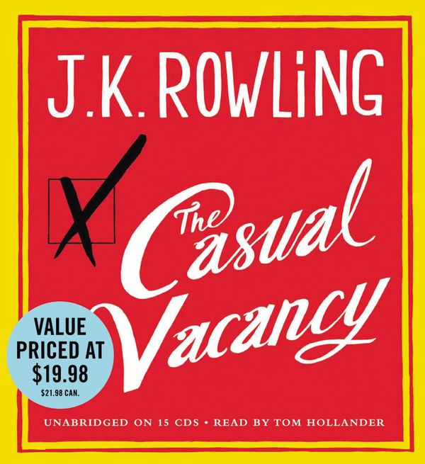 Cover Art for 9781619695009, The Casual Vacancy by J. K. Rowling