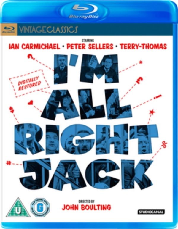 Cover Art for 5055201828385, I Am Alright Jack ( I'm All Right Jack ) [ NON-USA FORMAT, Blu-Ray, Reg.B Import - United Kingdom ] by Unknown