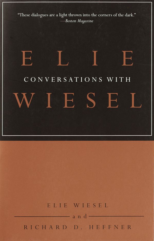 Cover Art for 9780805211412, Conversations with Elie Wiesel by Elie Wiesel