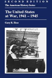 Cover Art for 9780882959849, United States at War 1941-1945 by Gary R. Hess