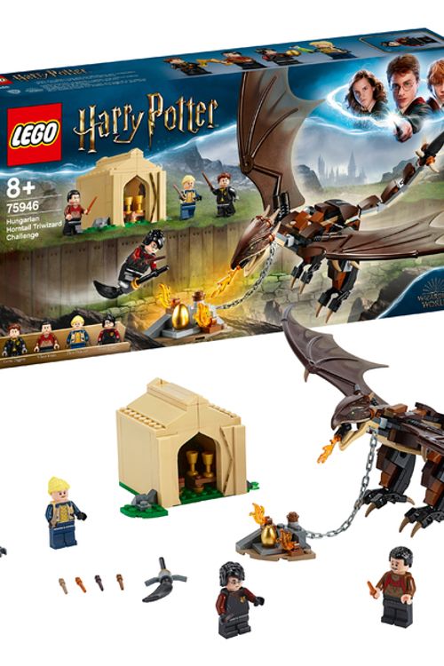 Cover Art for 5702016368673, Hungarian Horntail Triwizard Challenge Set 75946 by LEGO