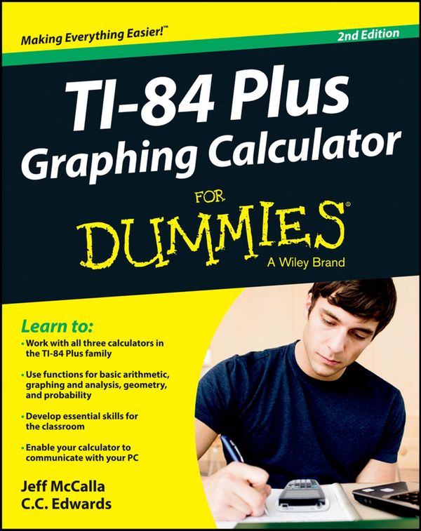 Cover Art for 9781118592885, Ti-84 Plus Graphing Calculator For Dummies by Jeff McCalla