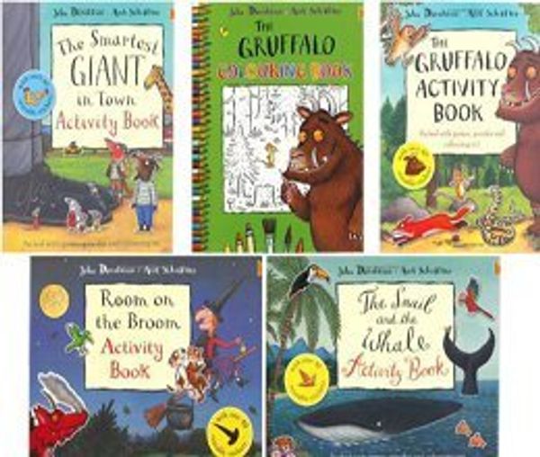 Cover Art for 9783200306103, Julia Donaldson Gruffalo Activity Collection 5 - Books Set (The Gruffalo Activity Books,The Gruffalo Colouring Book, The Snail and the Whale,The Smartest Giant in Town,Room on the Broom) by JuliaDonaldson and Axel Schffler