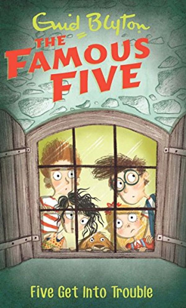 Cover Art for 9780340894613, Five Get into Trouble: Famous Five 8 by Enid Blyton