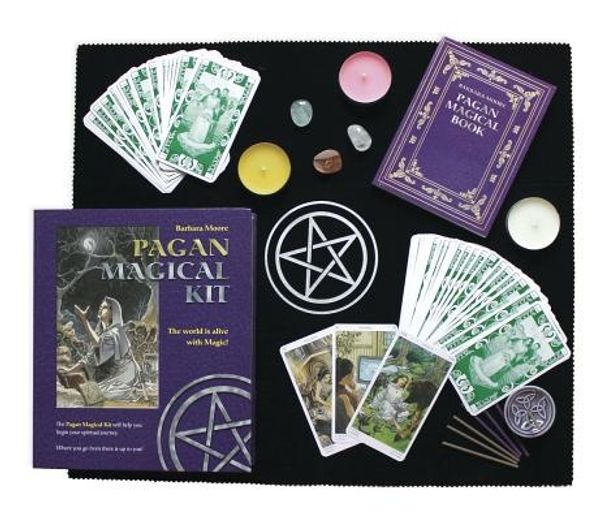 Cover Art for 9780738719344, Pagan Magical Kit [With Pagan Tarot Cards and Candles, Crystals, Incense, Altar Cloth and Paperback Book] by Barbara Moore