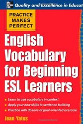 Cover Art for 9780071460859, English Vocabulary for Beginning ESL Learners by Jean Yates