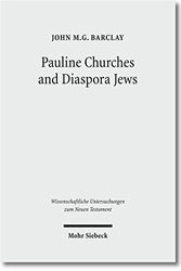 Cover Art for 9783161506192, Pauline Churches and Diaspora Jews by John M. G. Barclay