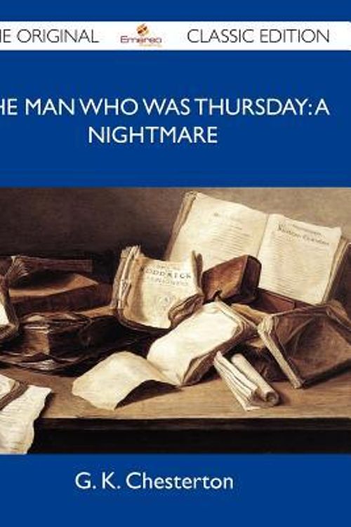 Cover Art for 9781486145690, The Man Who Was Thursday by G. K. Chesterton