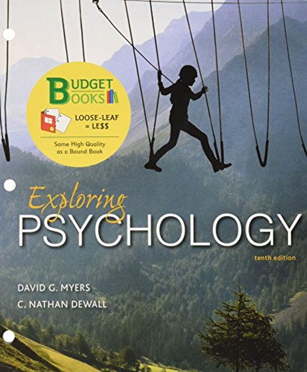 Cover Art for 9781464154089, Exploring Psychology by Professor David G Myers, C Nathan Dewall