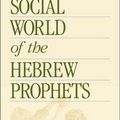 Cover Art for 9781565634176, Social World of the Hebrew Prophets by Matthews