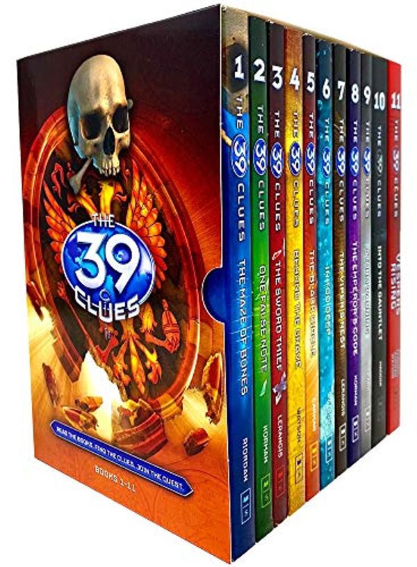 Cover Art for 9781407168241, The 39 Clues Series Complete Collection Books 1 - 11 Box Set by Rick Riordan