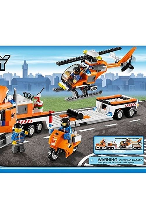 Cover Art for 0673419112536, Helicopter Transporter Set 7686 by LEGO