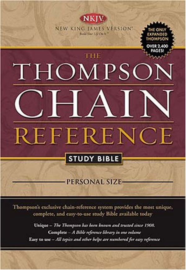 Cover Art for 9780718013417, Thompson Chain Reference Study Bible-NKJV-Personal Size by Nkjv Translation