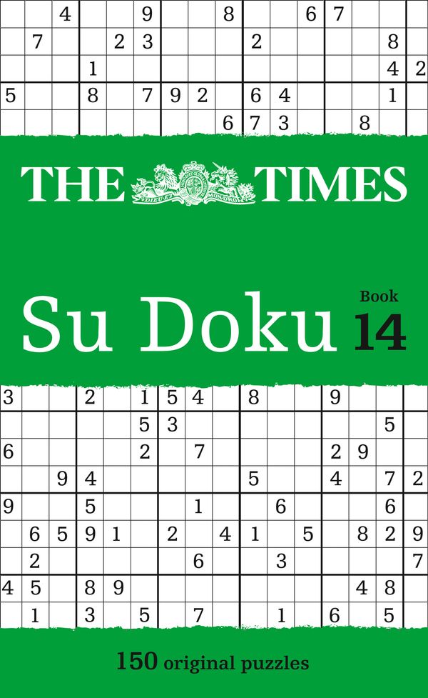 Cover Art for 9780007511990, The Times Su Doku Book 14 by The Times Mind Games