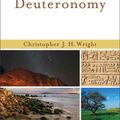 Cover Art for 9780801048142, Deuteronomy by Christopher J. H. Wright