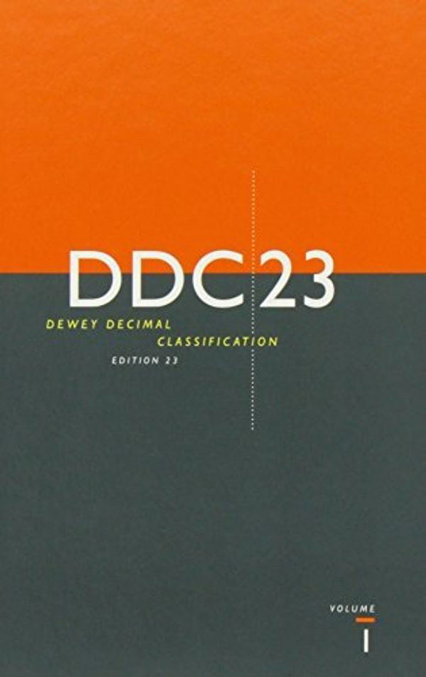 Cover Art for B01K06C8XK, Dewey Decimal Classification, DDC 23 (Dewey Decimal Classification & Relative Index) by Melvil Dewey (2011-01-01) by Melvil Dewey
