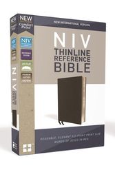 Cover Art for 9780310449713, NIV Thinline Reference Bible Red Letter Edition [Black] by Zondervan