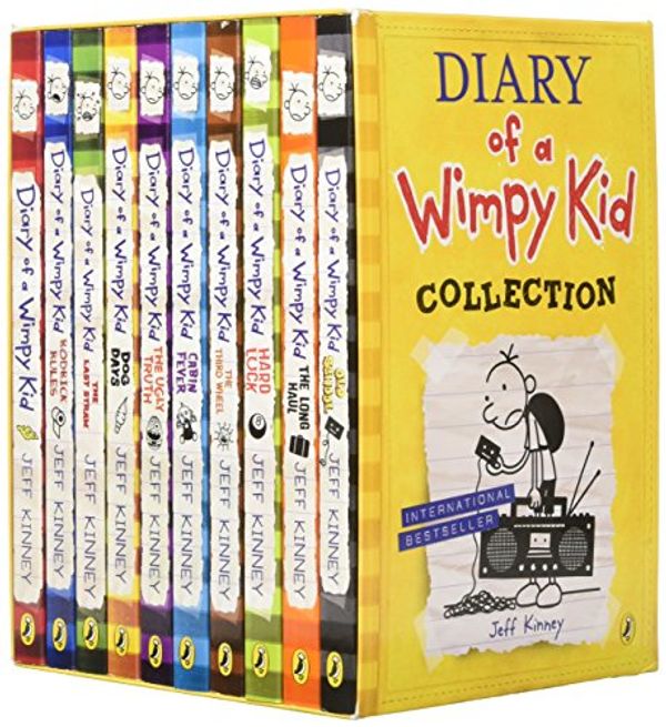 Cover Art for 9789123567393, Diary of a Wimpy Kid Collection 10 Books Bundle With Gift Journal (Diary of a Wimpy Kid, Rodrick Rules, The Last Straw, Dog Days, The Ugly Truth, Cabin Fever, The Third Wheel, Hard Luck, The Long Haul, Old School) by Jeff Kinney