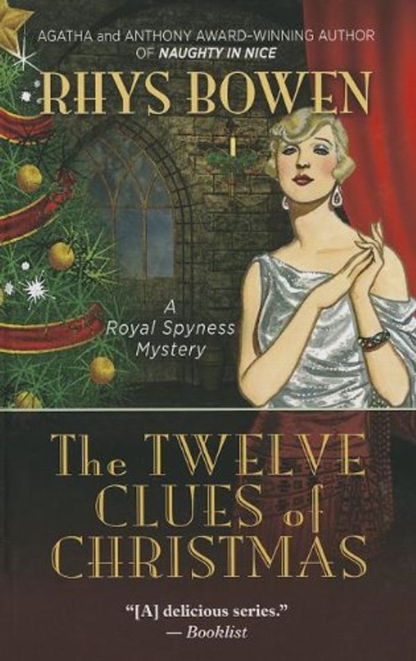 Cover Art for 9781410453136, The Twelve Clues of Christmas by Rhys Bowen