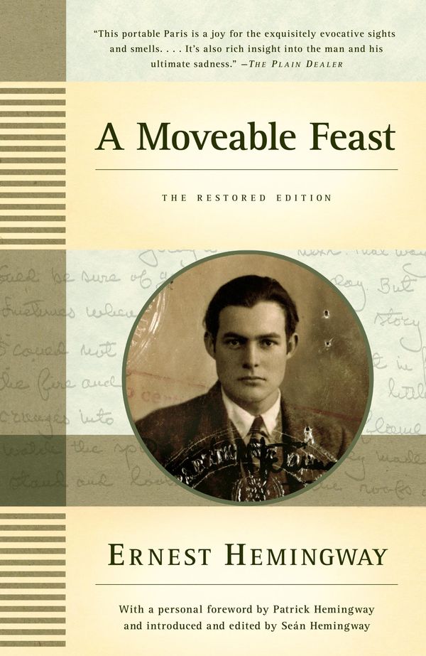 Cover Art for 9780743237291, A Moveable Feast by Ernest Hemingway