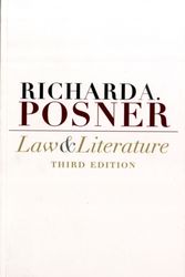 Cover Art for 9780674032460, Law and Literature by Richard A. Posner