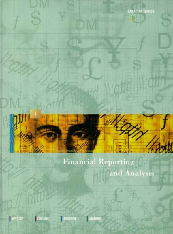 Cover Art for 9780130130174, Financial Reporting and Analysis by Lawrence Revsine