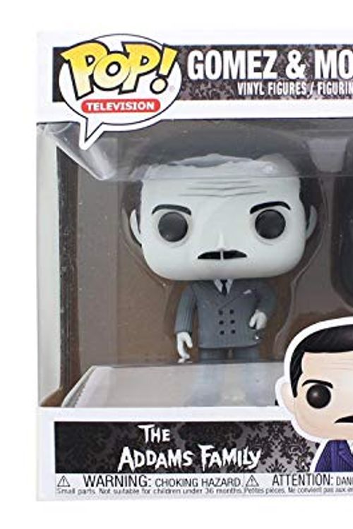 Cover Art for 0889698413237, Funko Pop! TV: The Addams Family Morticia and Gomez Black-and-White by Funko