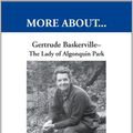 Cover Art for 9780968879702, Gertrude Baskerville: The Lady of Algonquin Park by Gaye I. Clemson