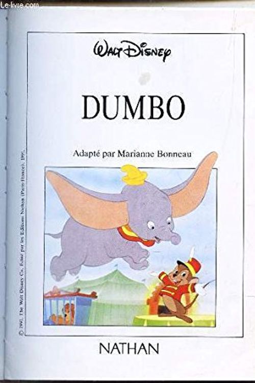 Cover Art for 9780721440507, Dumbo (First Colouring) by Walt Disney