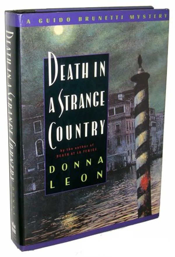 Cover Art for 9780060170080, Death in a Strange Country by Donna Leon