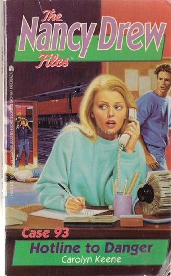 Cover Art for 9780671794859, HOTLINE TO DANGER (NANCY DREW FILES 93) by Carolyn Keene