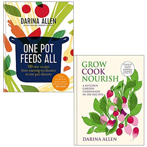 Cover Art for 9789123894338, Darina Allen Collection 2 Books Set (One Pot Feeds All, Grow Cook Nourish) by Darina Allen