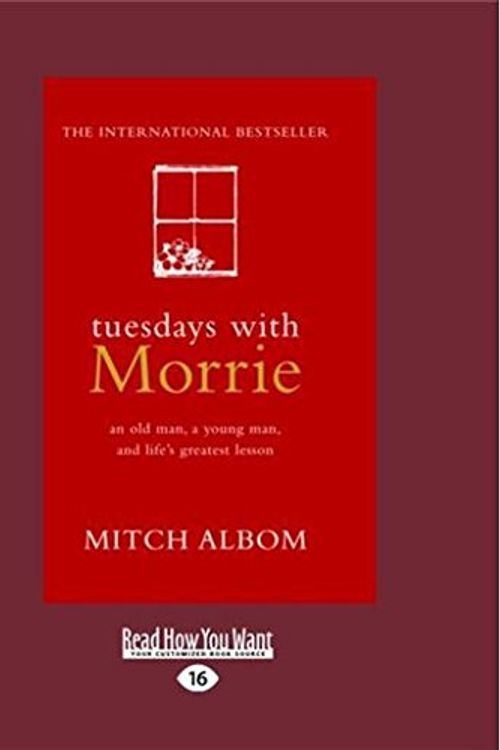 Cover Art for 9781458798435, Tuesdays with Morrie by Mitch Albom