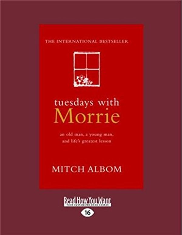 Cover Art for 9781458798435, Tuesdays with Morrie by Mitch Albom